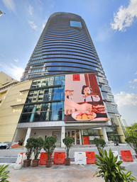 Outdoor LED Display Board installed at The Gardens Mall