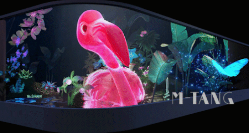 3D Cartoon LED Screen