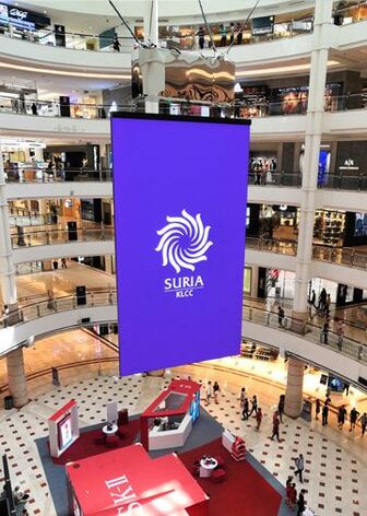 Suria KLCC Rotating Screen